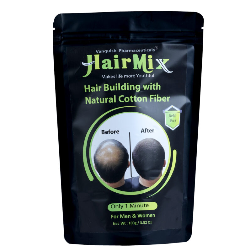 HairMix Fiber Dark Brown Refill Pack 100g
