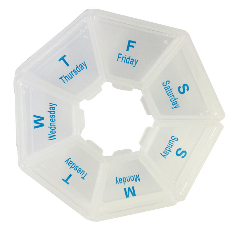 MediBox Round- 7 Days Pill Box - Image 2